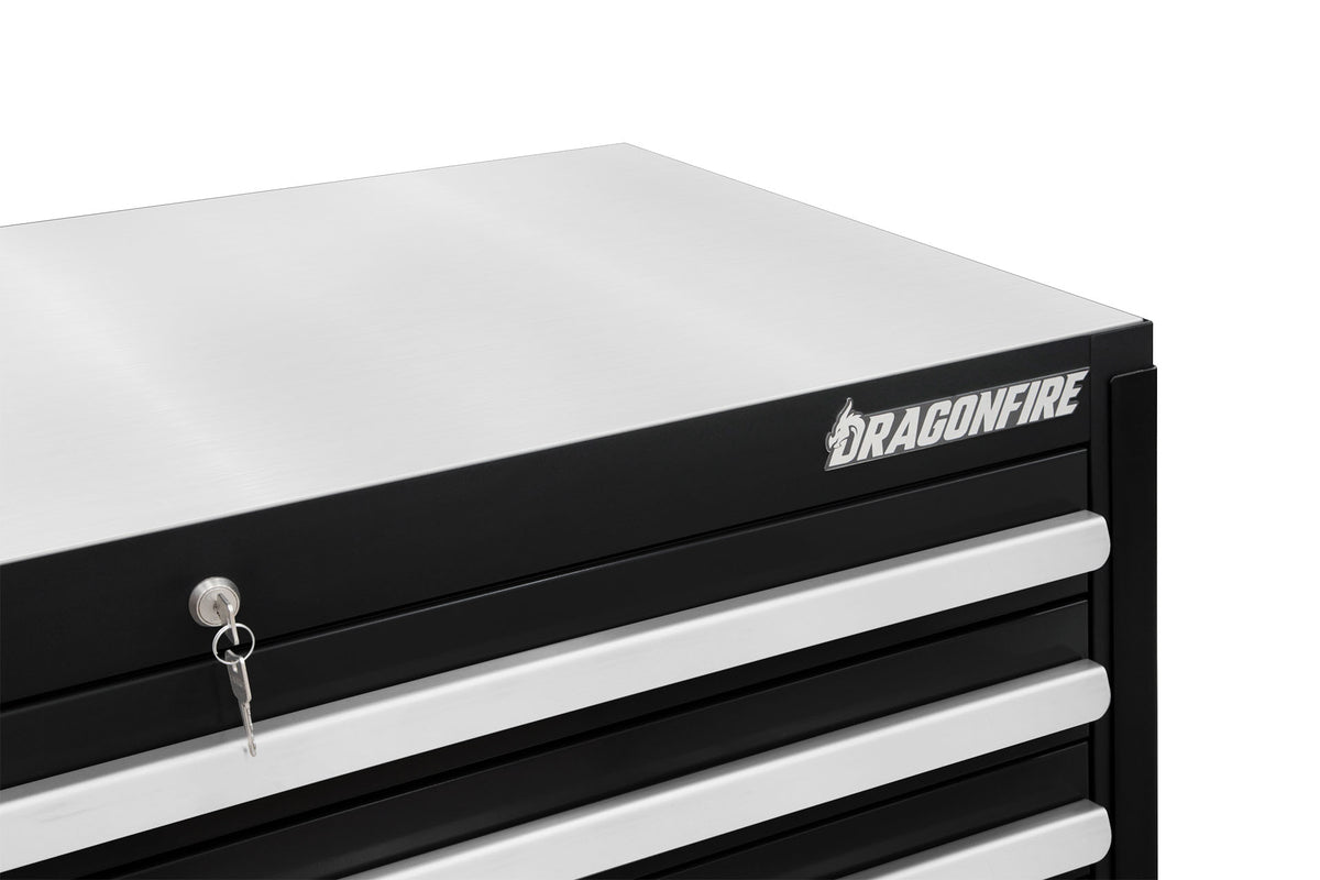 Pro Series 6 Drawer 43-1/2" Rolling Tool Cabinet - Dragonfire Tool Storage