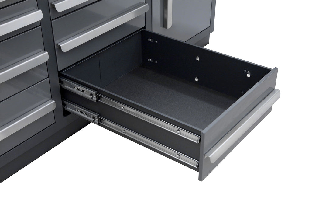 Dragonfire 12 Drawer Pro Series 7FT Workbench