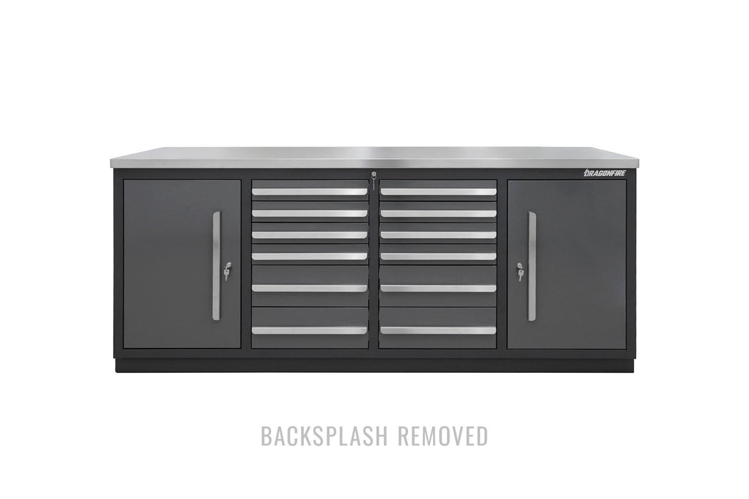 Dragonfire 12 Drawer Pro Series 7FT Workbench