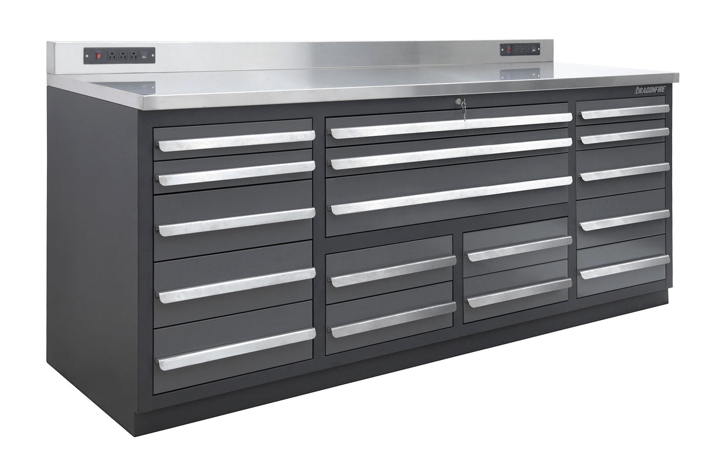Pro Series 17 Drawer 7FT Workbench - Dragonfire Tool Storage