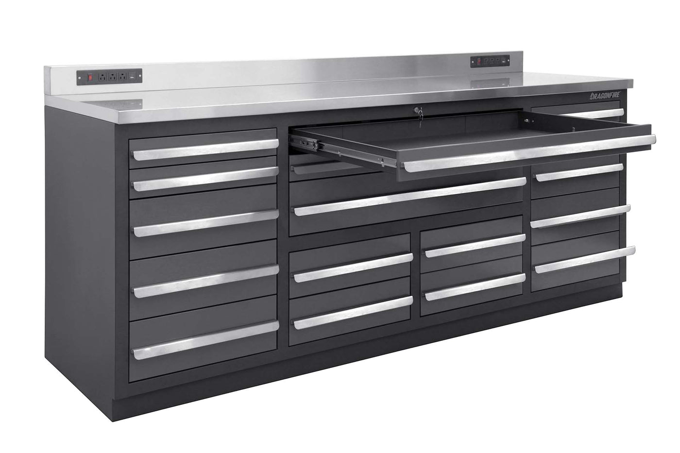 Pro Series 17 Drawer 7FT Workbench - Dragonfire Tool Storage