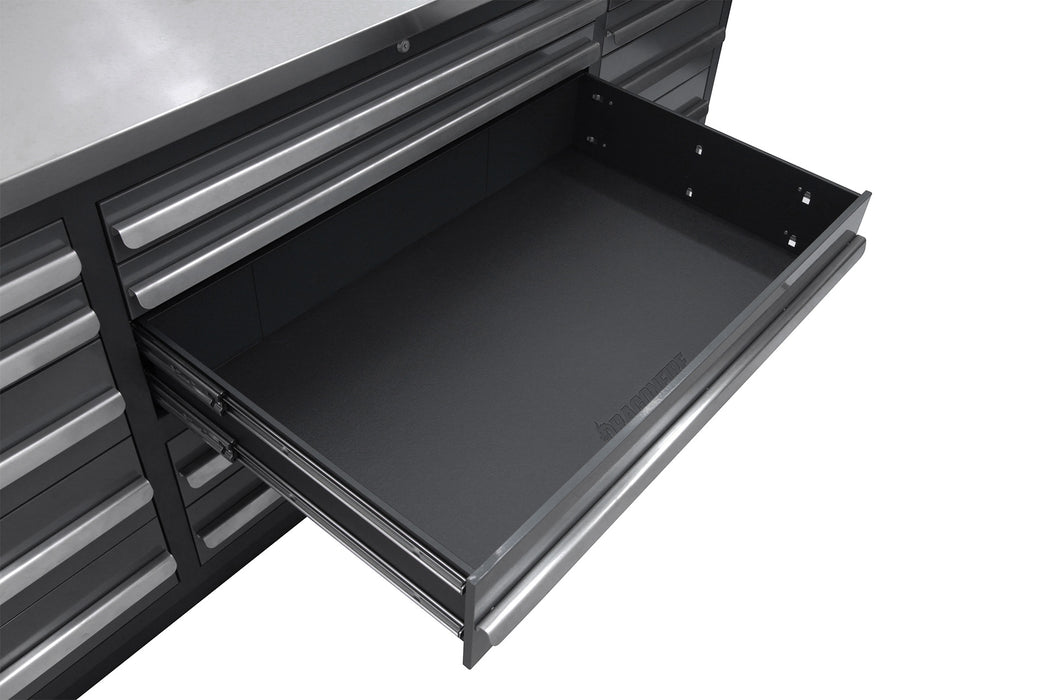Dragonfire 17 Drawer Pro Series 7FT Workbench