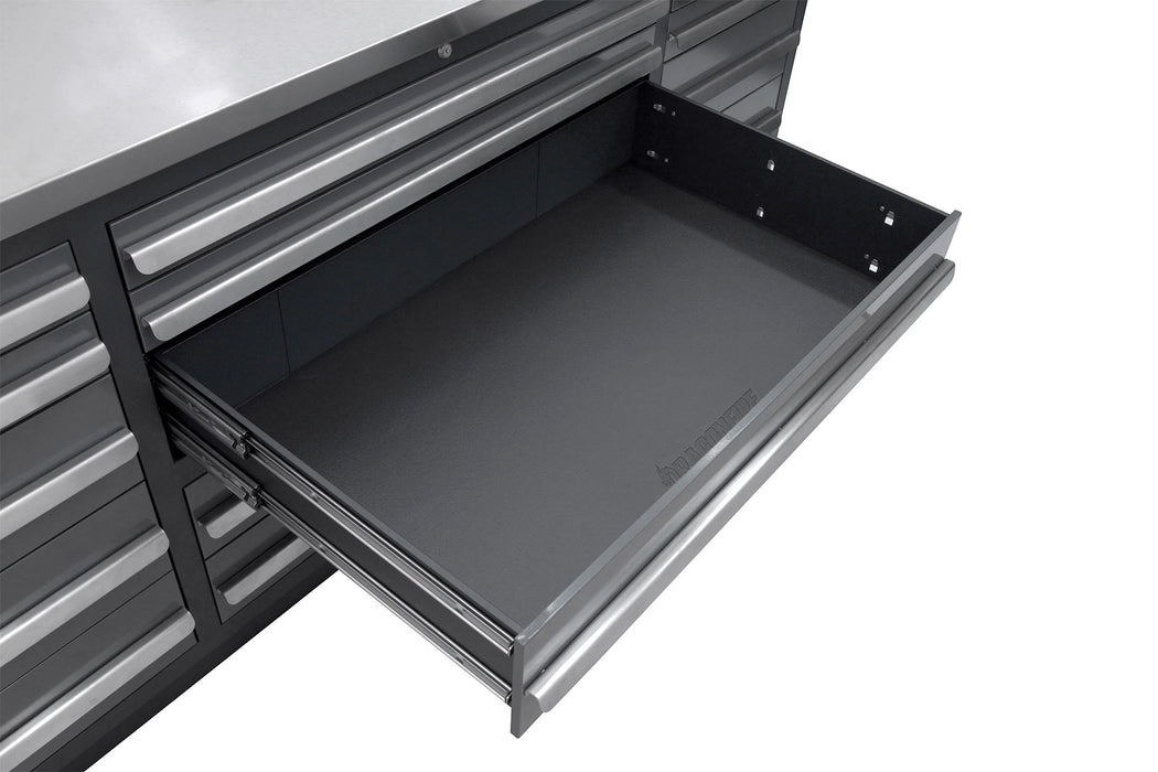 Dragonfire 17 Drawer Pro Series 7FT Workbench