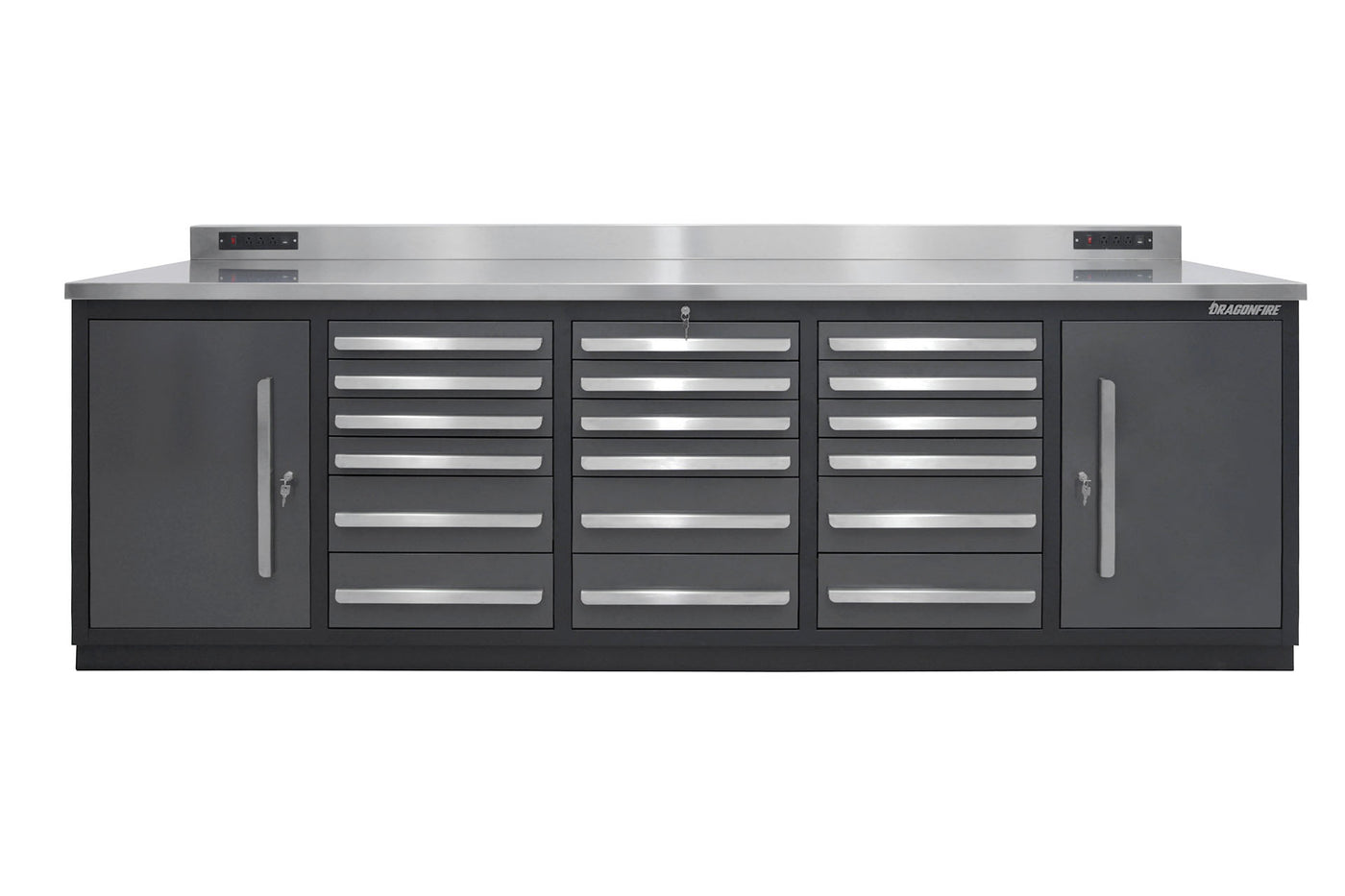 Pro Series 18 Drawer 9FT Workbench - Dragonfire Tool Storage