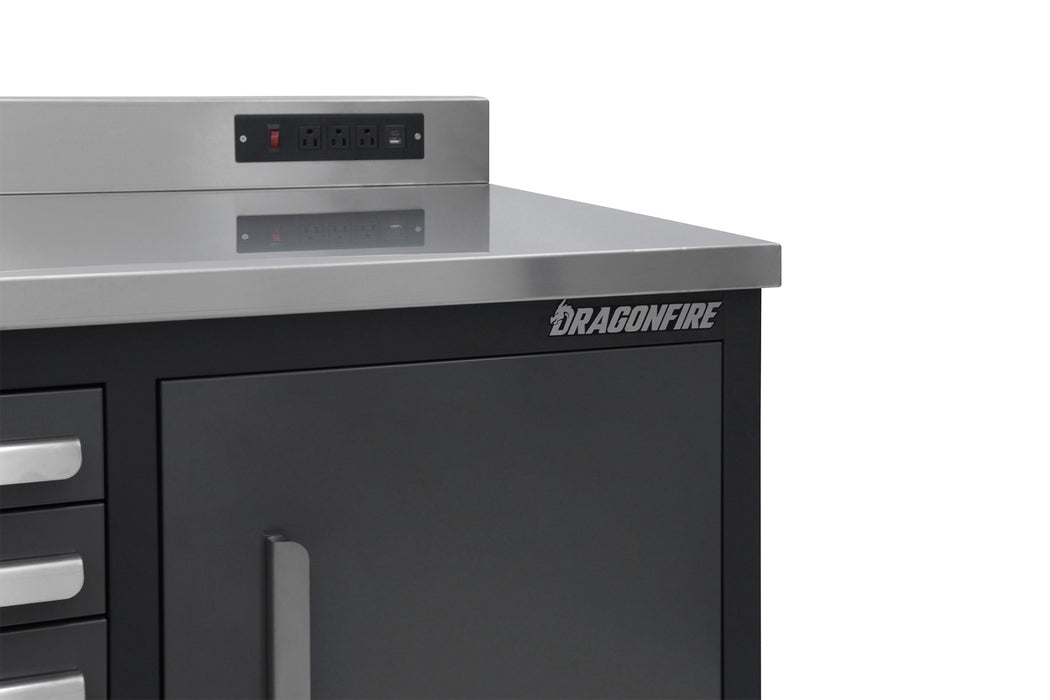 Dragonfire 18 Drawer Pro Series 9FT Workbench