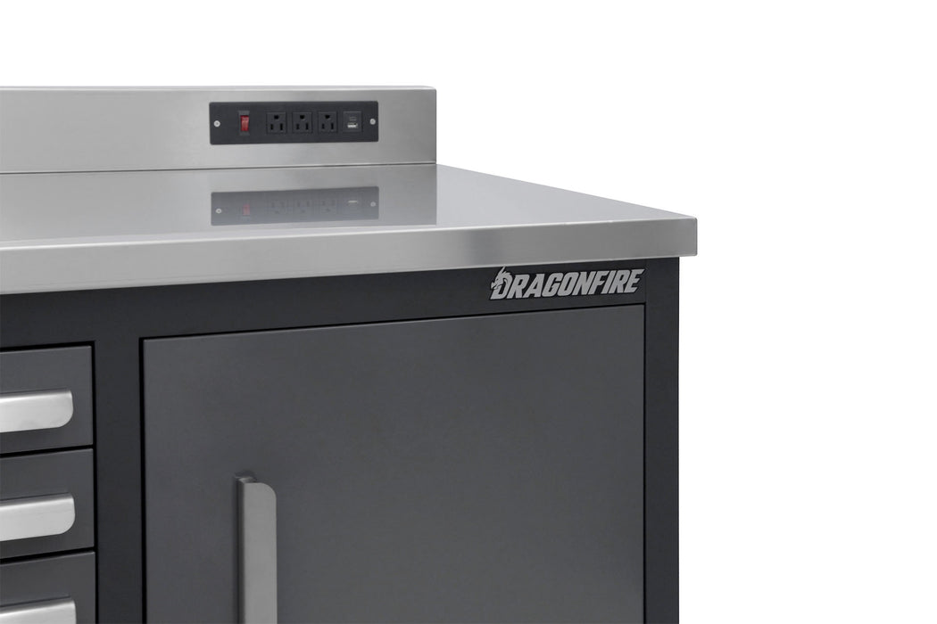 Dragonfire 18 Drawer Pro Series 9FT Workbench