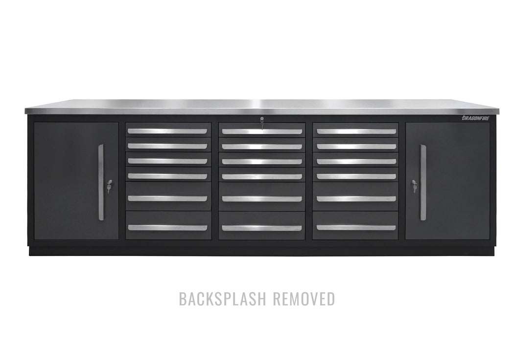 Dragonfire 18 Drawer Pro Series 9FT Workbench