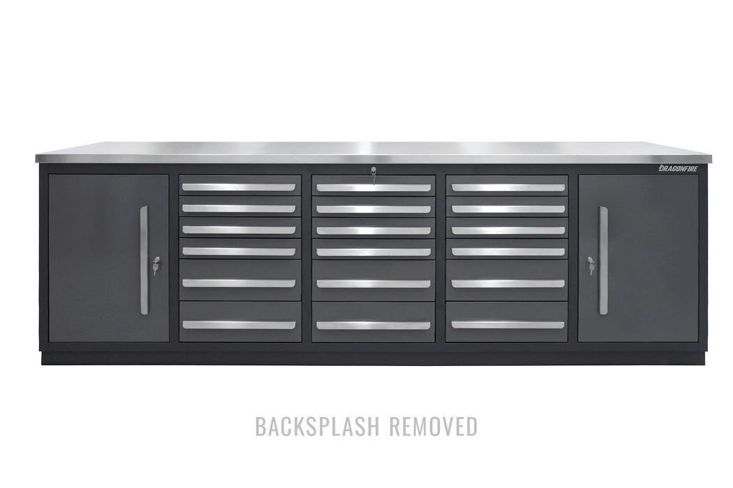 Dragonfire 18 Drawer Pro Series 9FT Workbench