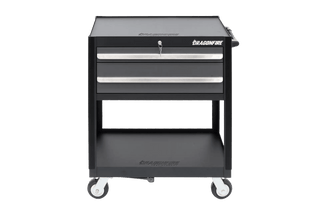 Pro Series 2 Drawer Open Bottom Tool Cart - Dragonfire Tool Storage