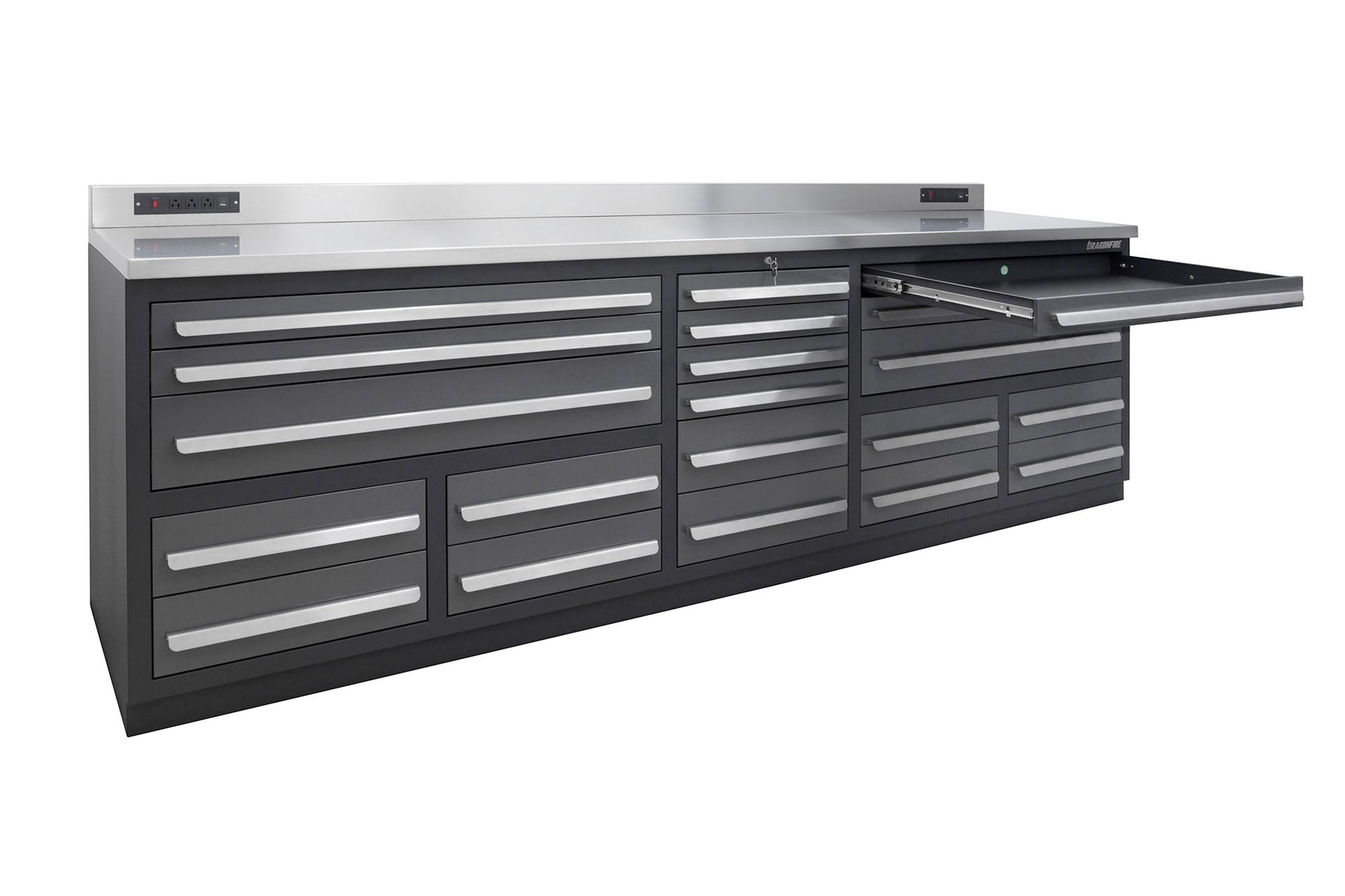 Pro Series 20 Drawer 9FT Workbench — Dragonfire Tool Storage