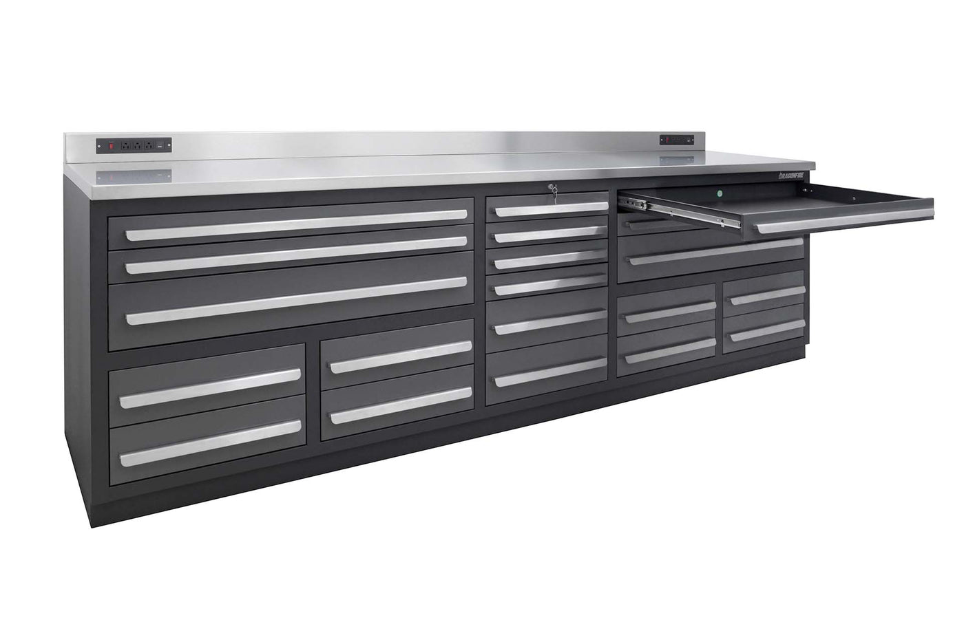 Pro Series 20 Drawer 9FT Workbench - Dragonfire Tool Storage