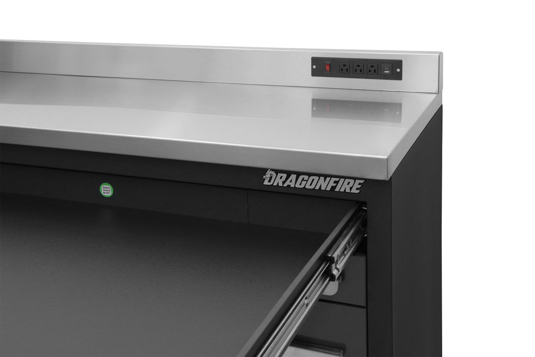 Dragonfire 20 Drawer Pro Series 9FT Workbench