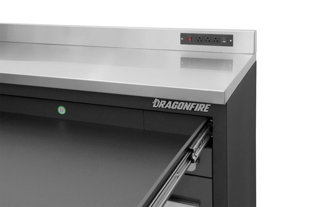 Dragonfire 20 Drawer Pro Series 9FT Workbench