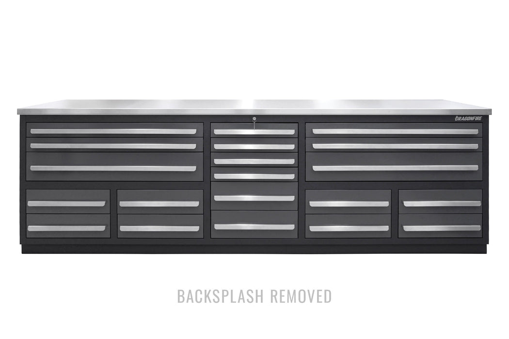 Dragonfire 20 Drawer Pro Series 9FT Workbench