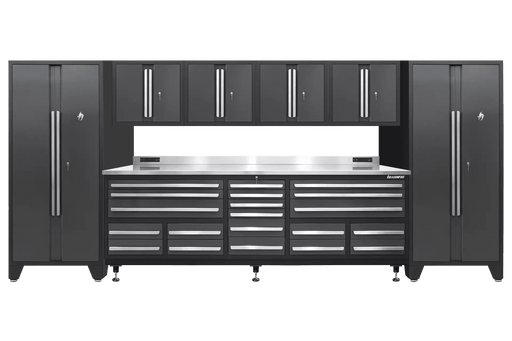 Pro Series 20 Drawer Workbench Package - Workbench, Wall Cabinets & Locker Cabinets - Dragonfire Tool Storage