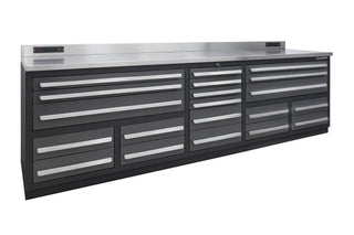 Pro Series 20 Drawer Workbench Package - Workbench, Wall Cabinets & Locker Cabinets - Dragonfire Tool Storage