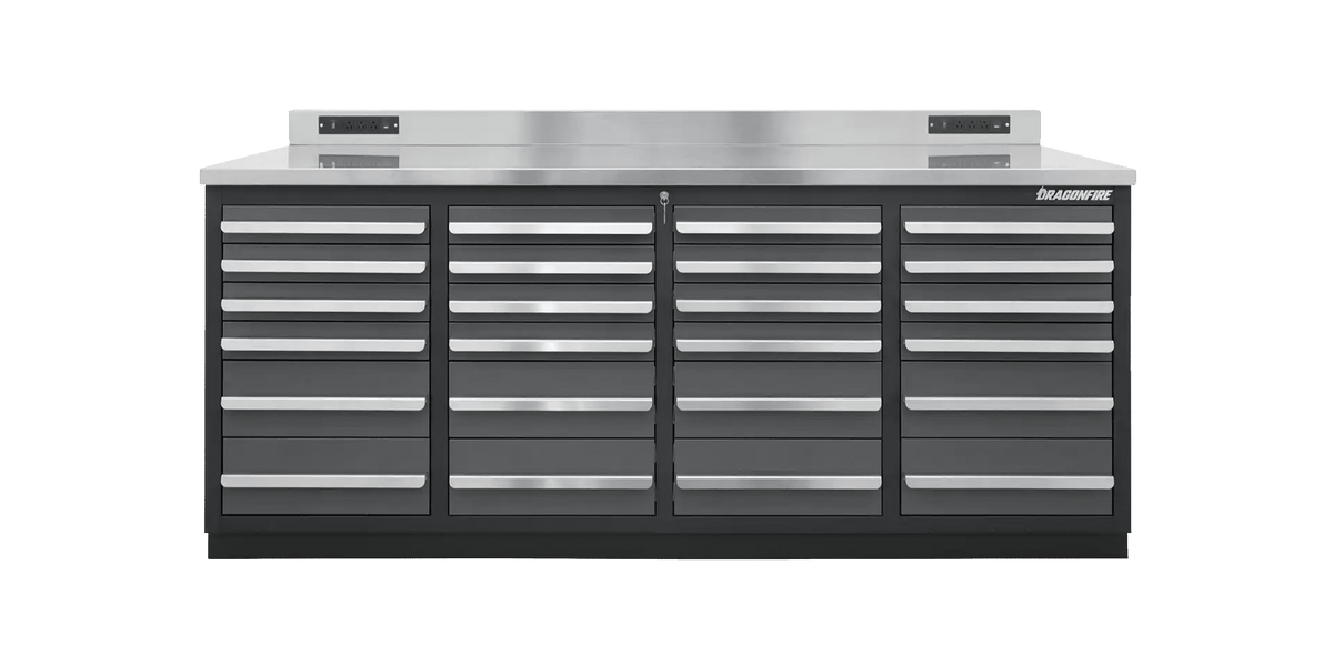 Pro Series 24 Drawer 7FT Workbench — Dragonfire Tool Storage