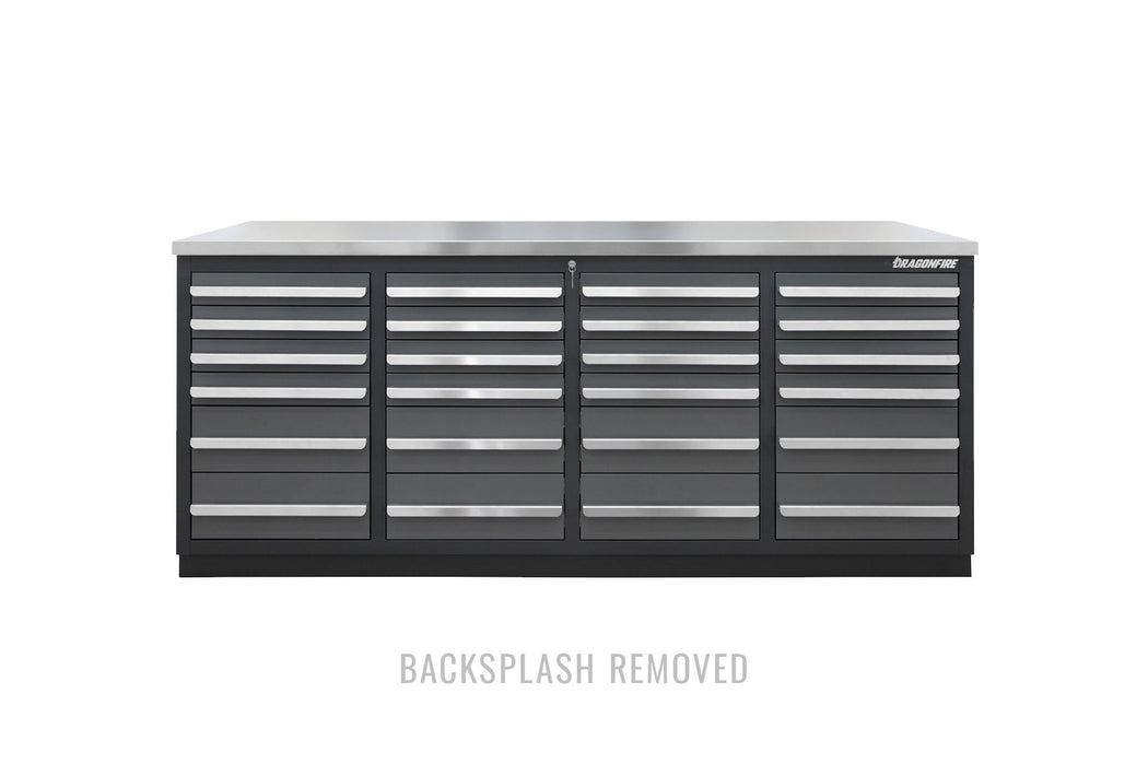 Dragonfire 24 Drawer Pro Series 7FT Workbench