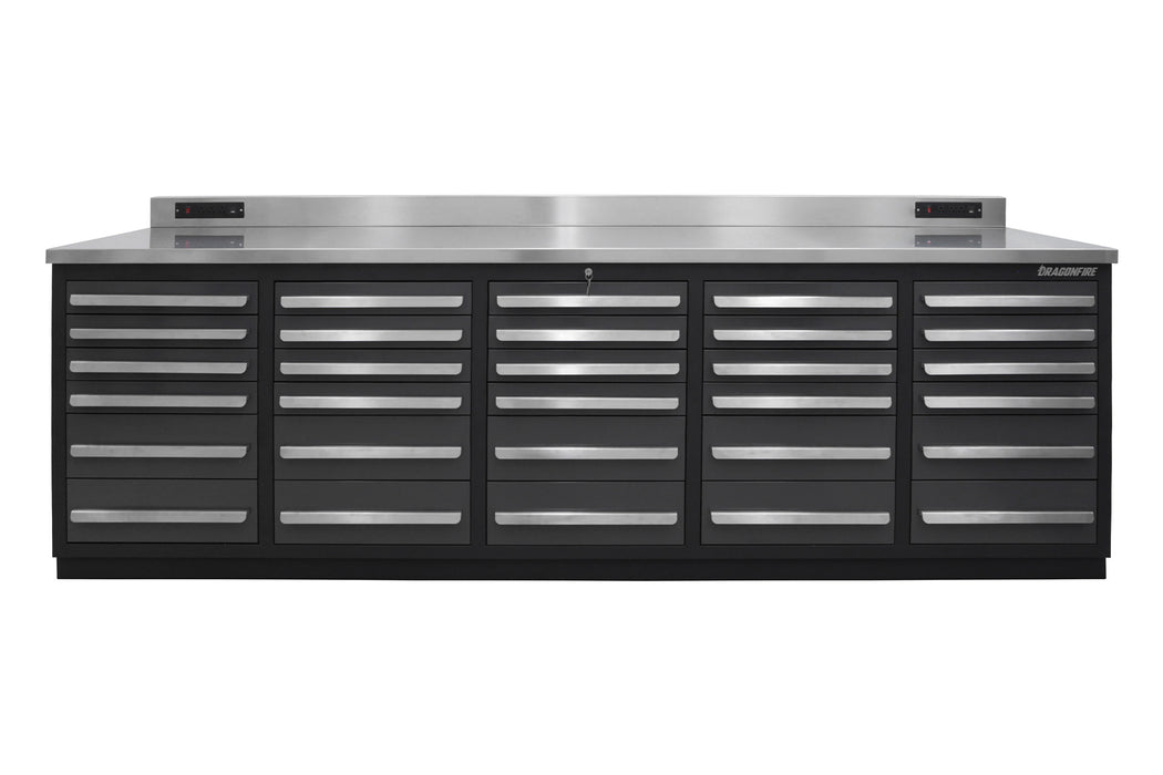 Dragonfire 30 Drawer Pro Series 9FT Workbench