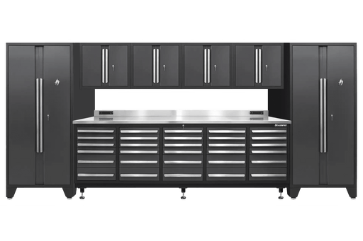 Pro Series 30 Drawer Workbench Package - Workbench, Wall Cabinets & Locker Cabinets - Dragonfire Tool Storage