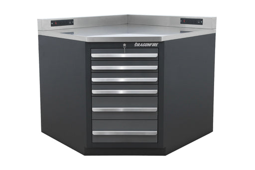 Dragonfire Pro Series Lower Corner Cabinet - Dragonfire Tool Storage