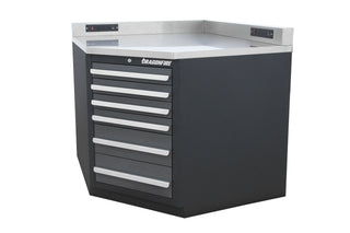 Dragonfire Pro Series Lower Corner Cabinet - Dragonfire Tool Storage