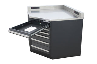 Dragonfire Pro Series Lower Corner Cabinet - Dragonfire Tool Storage