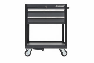 Pro Series 2 Drawer Open Bottom Tool Cart - Dragonfire Tool Storage