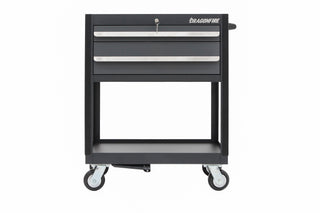 Pro Series 2 Drawer Open Bottom Tool Cart - Dragonfire Tool Storage
