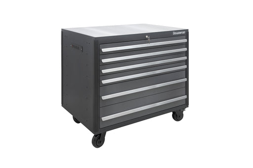 Pro Series 6 Drawer 43-1/2" Rolling Tool Cabinet - Dragonfire Tool Storage