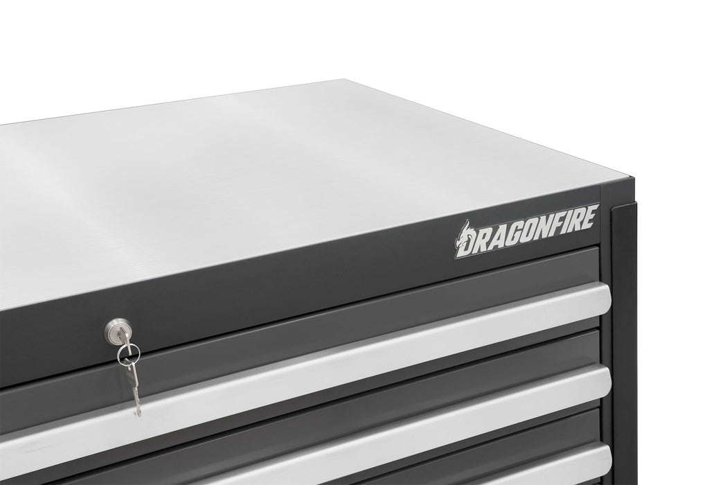 Pro Series 6 Drawer 43-1/2" Rolling Tool Cabinet - Dragonfire Tool Storage