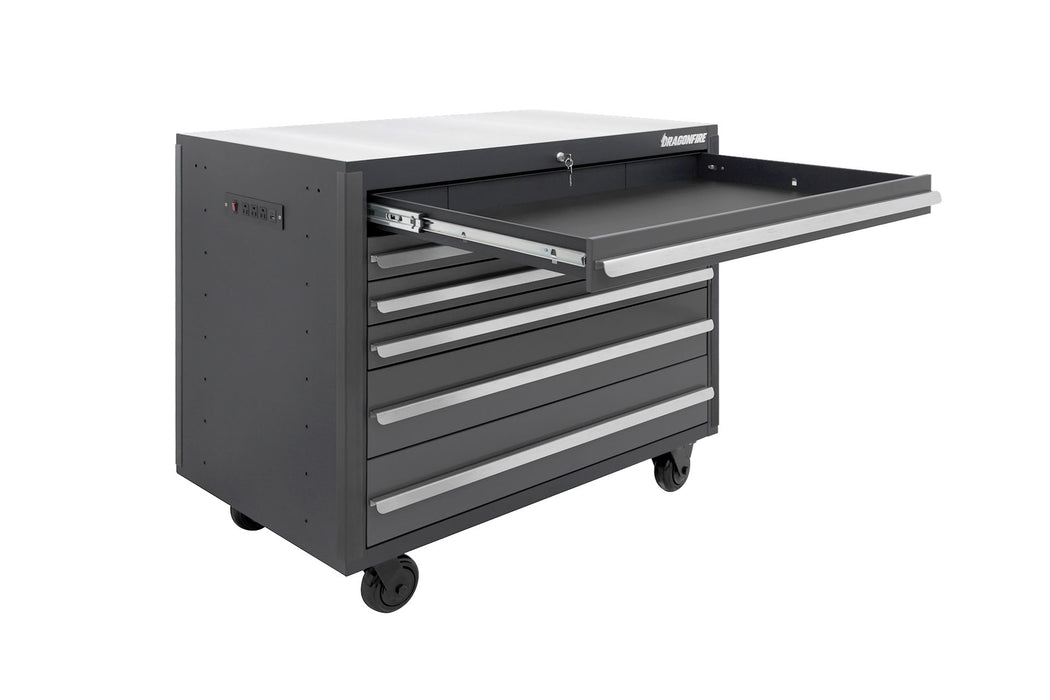Pro Series 6 Drawer 43-1/2" Rolling Tool Cabinet - Dragonfire Tool Storage