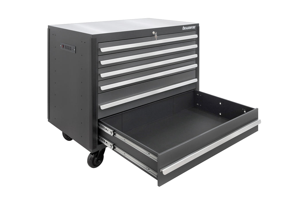 Pro Series 6 Drawer 43-1/2" Rolling Tool Cabinet