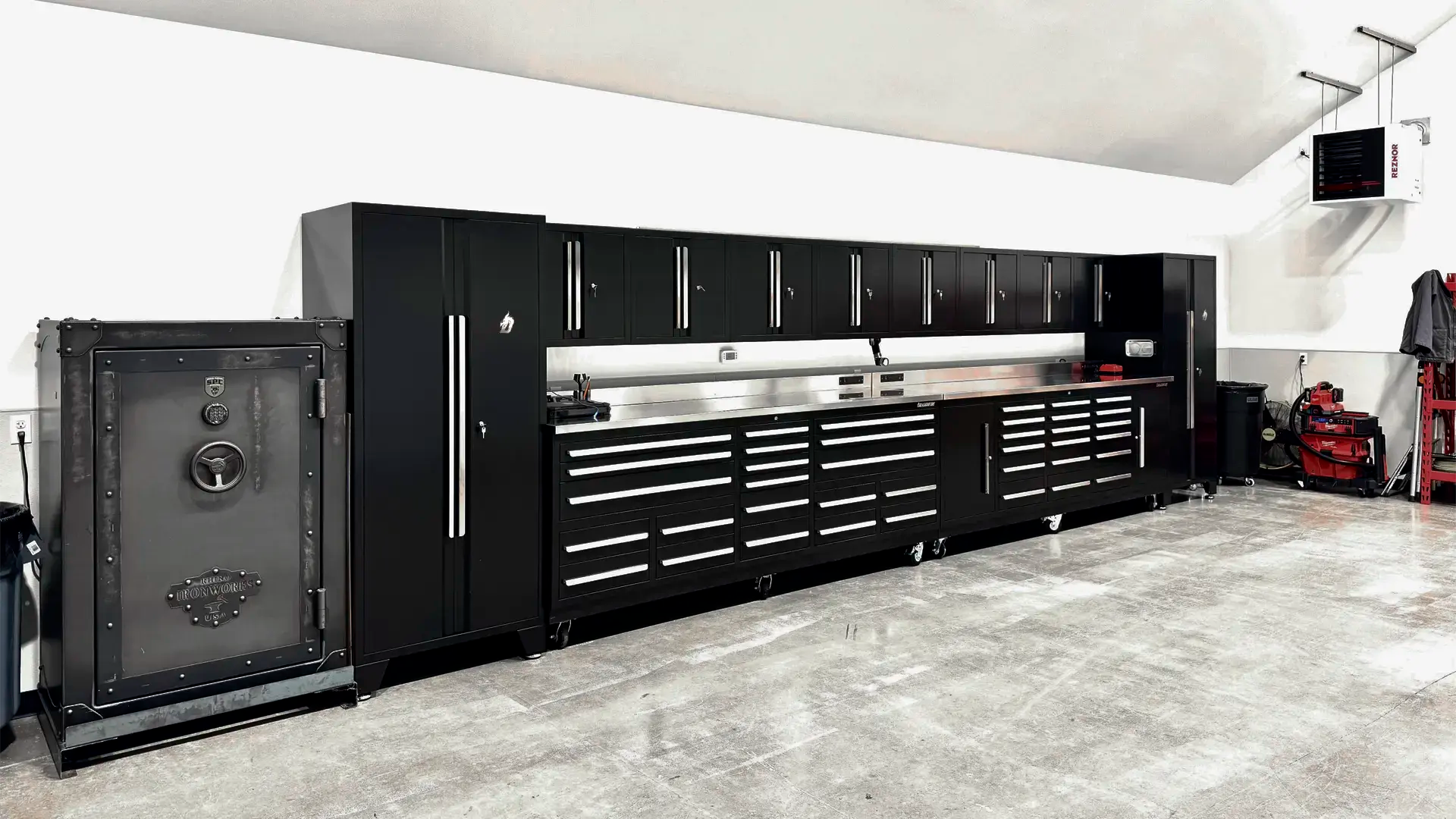 Pro Series Workbench and Cabinet Packages