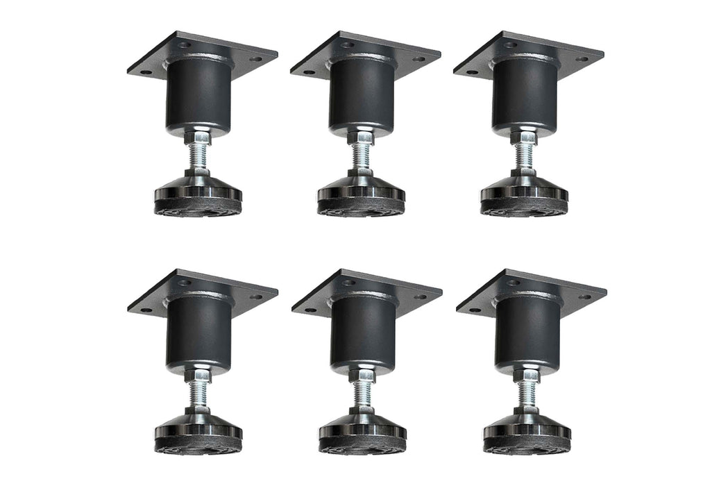 Heavy Duty Adjustable Leveling Feet (Set of 6)