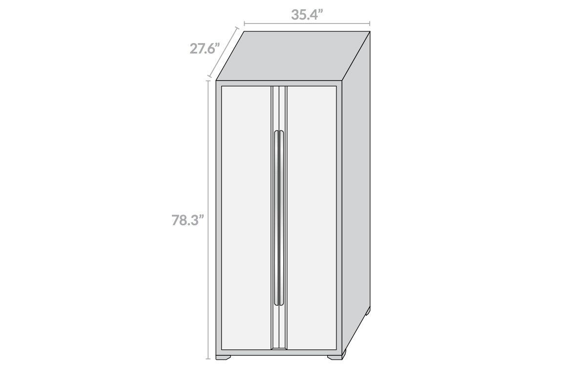 Pro Series Locker Cabinet Dimensions