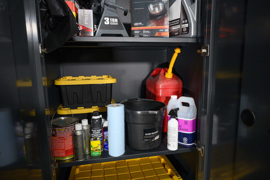 Full Width Locker Cabinet Shelf Kit (Set of 2) - Dragonfire Tool Storage