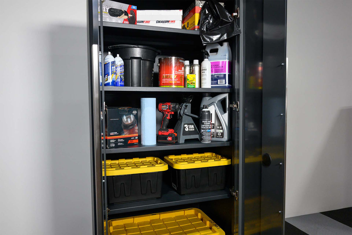 Full Width Locker Cabinet Shelf Kit (Set of 4) - Dragonfire Tool Storage