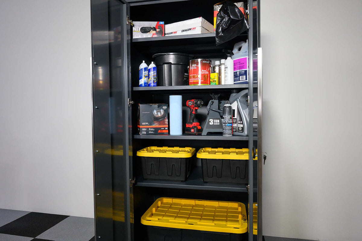 Full Width Locker Cabinet Shelf Kit (Set of 4) - Dragonfire Tool Storage