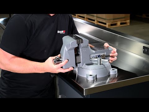 Universal Bench Vise Mounting Plate Kit