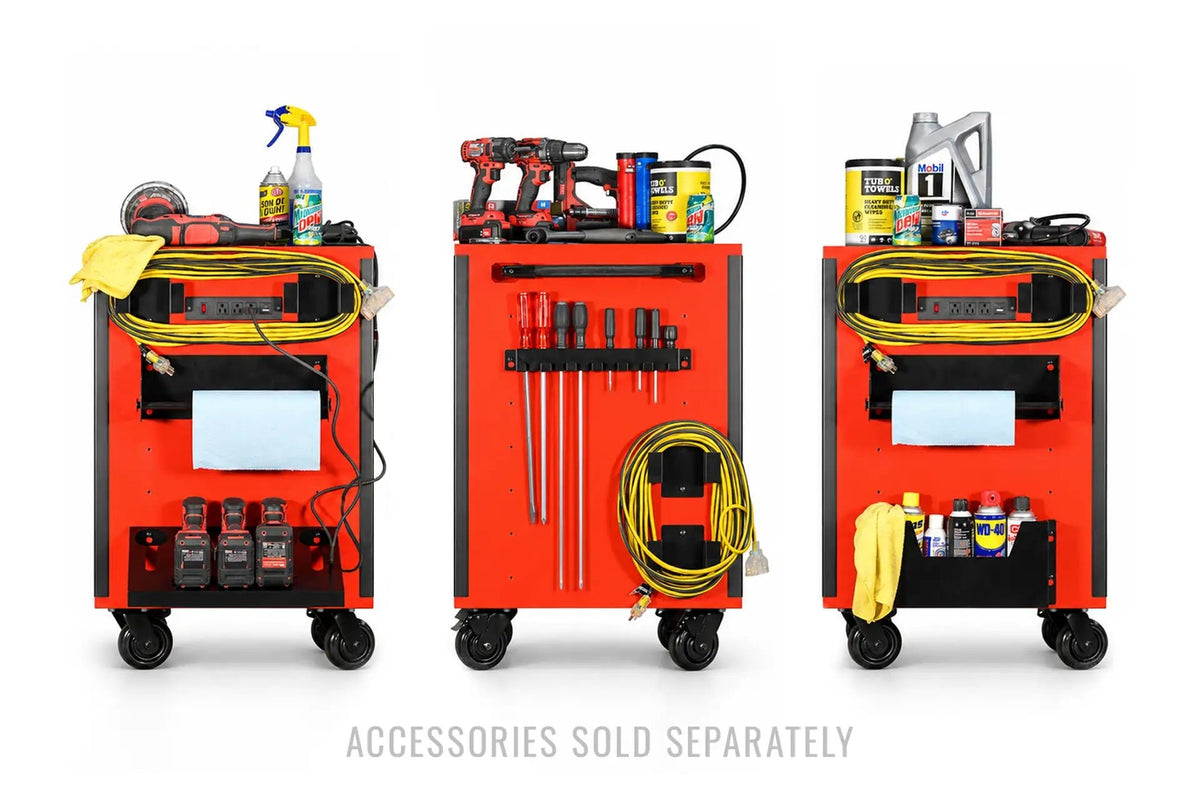 Pro Series 6 Drawer 43-1/2" Rolling Tool Cabinet - Dragonfire Tool Storage