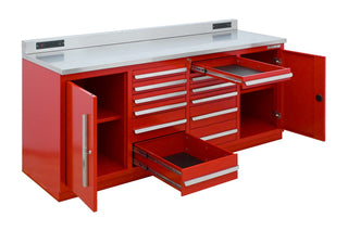 Pro Series 12 Drawer 7FT Workbench - Dragonfire Tool Storage