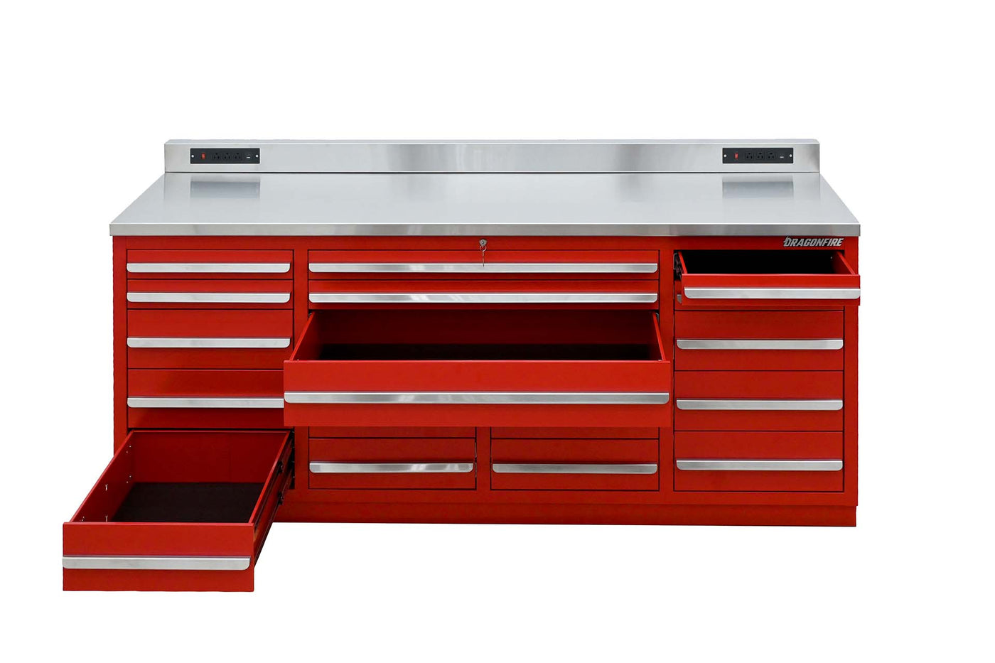 Pro Series 17 Drawer 7FT Workbench - Dragonfire Tool Storage