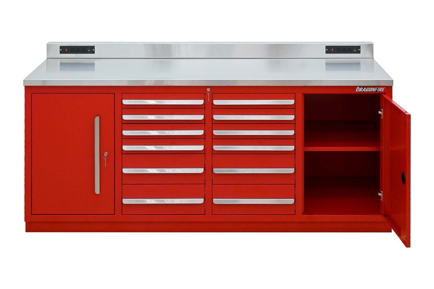 Pro Series 12 Drawer 7FT Workbench - Dragonfire Tool Storage