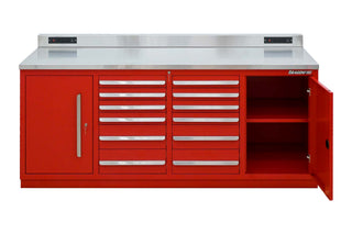 Pro Series 12 Drawer 7FT Workbench - Dragonfire Tool Storage
