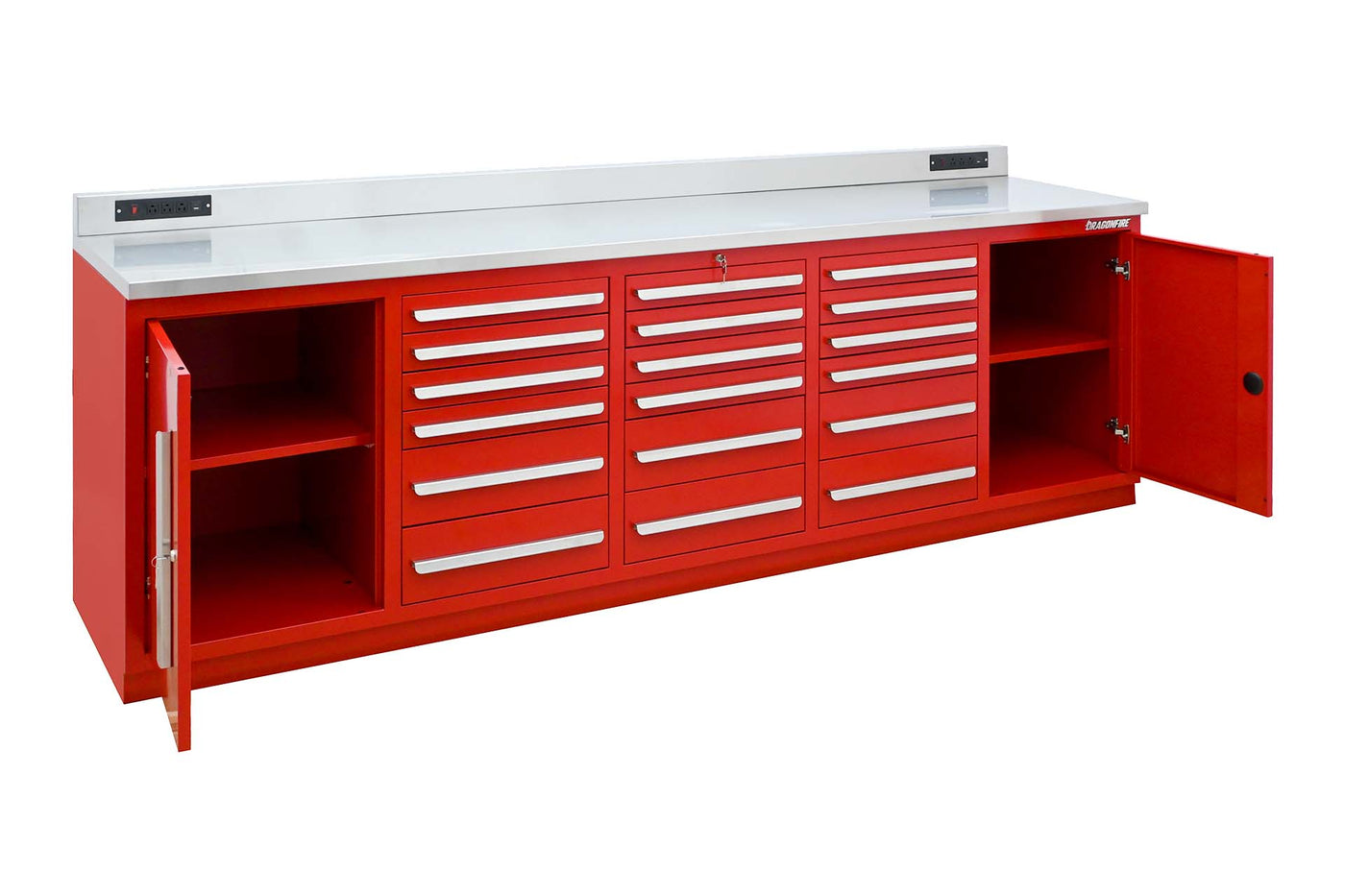 Pro Series 18 Drawer 9FT Workbench - Dragonfire Tool Storage