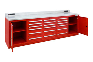 Pro Series 18 Drawer 9FT Workbench - Dragonfire Tool Storage