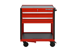 Pro Series 2 Drawer Open Bottom Tool Cart - Dragonfire Tool Storage