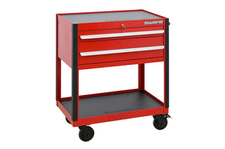 Pro Series 2 Drawer Open Bottom Tool Cart - Dragonfire Tool Storage