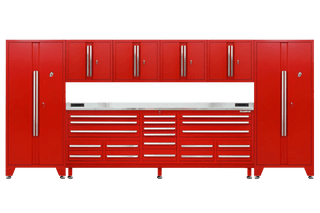 Pro Series 20 Drawer Workbench Package - Workbench, Wall Cabinets & Locker Cabinets - Dragonfire Tool Storage